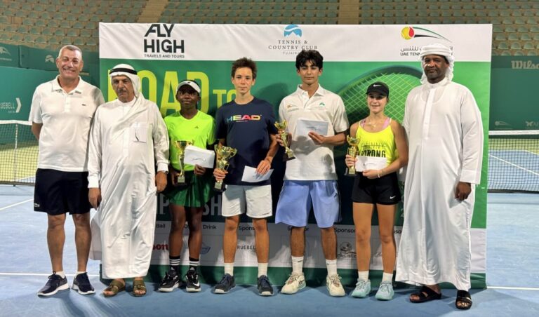 Close finals provide thrilling finish to MADO Tennis Championship in Fujairah