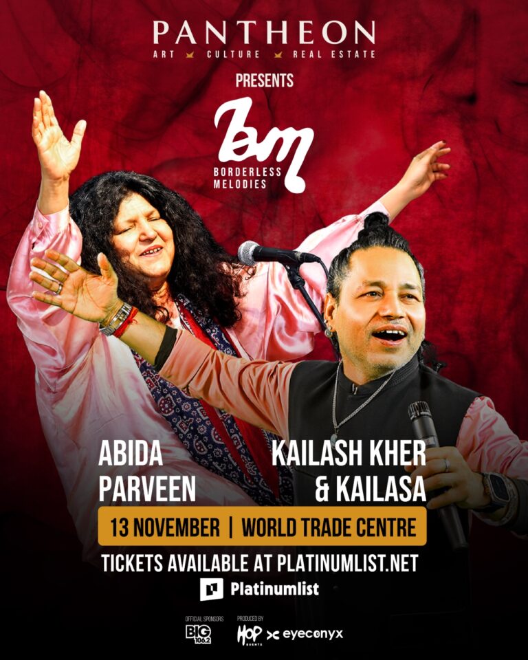 Abida Parveen and Kailash Kher to Share the Stage in Dubai for ‘Borderless Melodies’, Presented by Pantheon Art, Culture & Real Estate